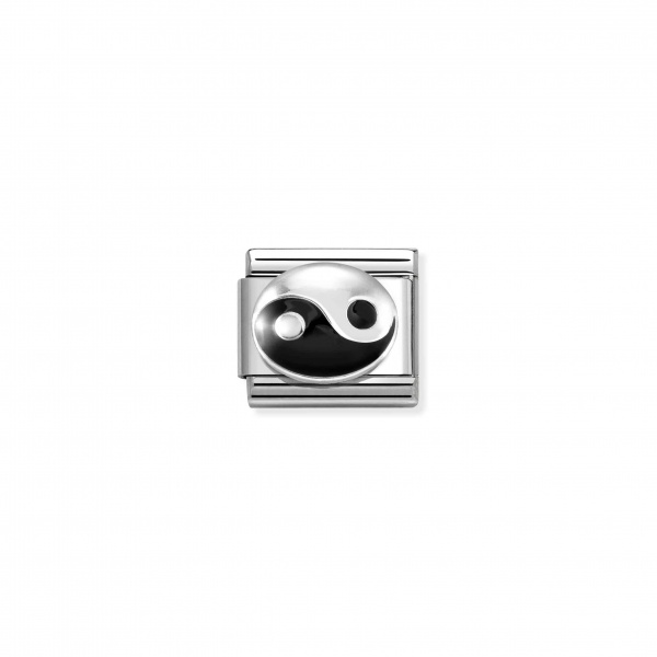 Nomination Silver Yin Yang Composable Charm