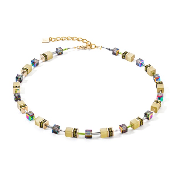 Coeur de Lion Gold Olive Necklace 4020/10-0900