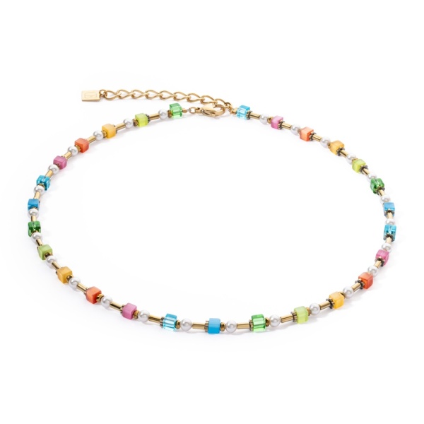 Coeur de Lion Gold Multicolour Necklace 4356/10-1516