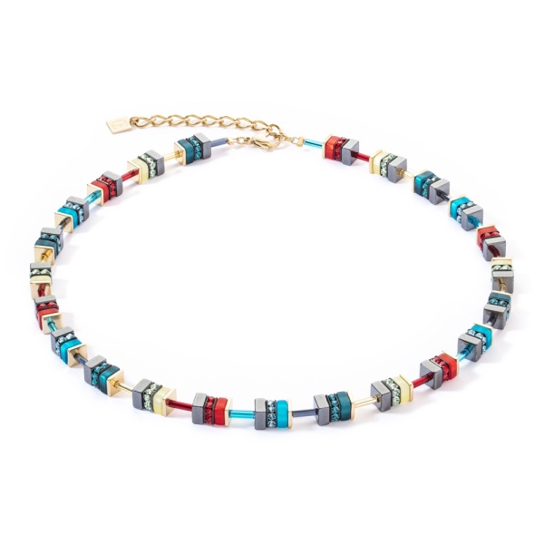 Coeur de Lion Gold Multicolour Energy Necklace 4412/10-1592