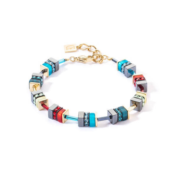 Coeur de Lion Gold Multicolour Energy Bracelet 4412/30-1592