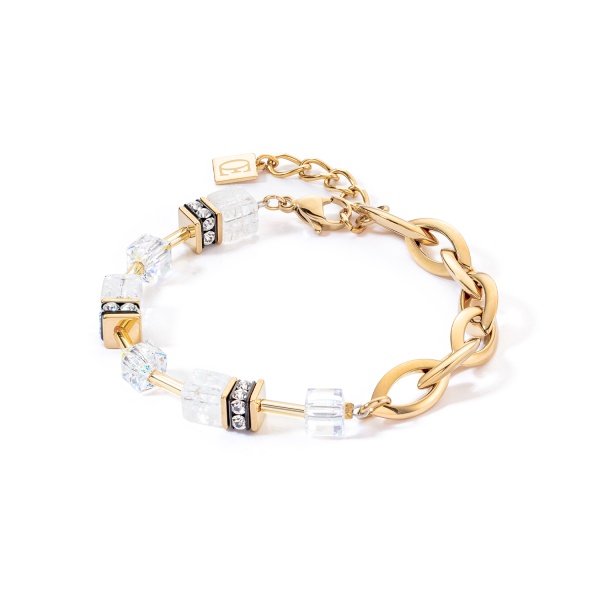 Coeur de Lion Gold White Bracelet 4523/30-1416