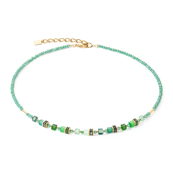 Coeur de Lion Gold Green Necklace 4565/10-0500