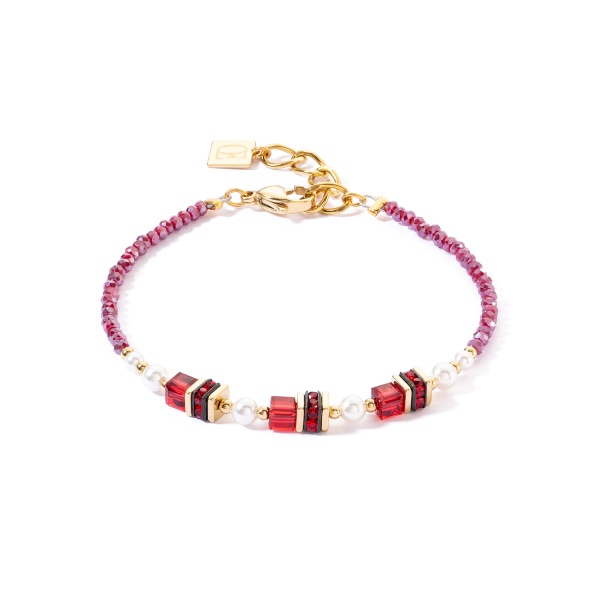 Coeur de Lion Gold Red Bracelet 4567/30-0300