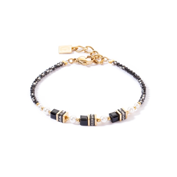 Coeur de Lion Gold Black Bracelet 4567/30-1300