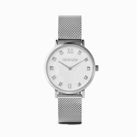 Coeur de Lion Silver Mother of Pearl Watch - 7610/70-1725