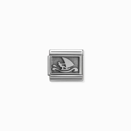 Nomination Silver Windsurfer Composable Charm