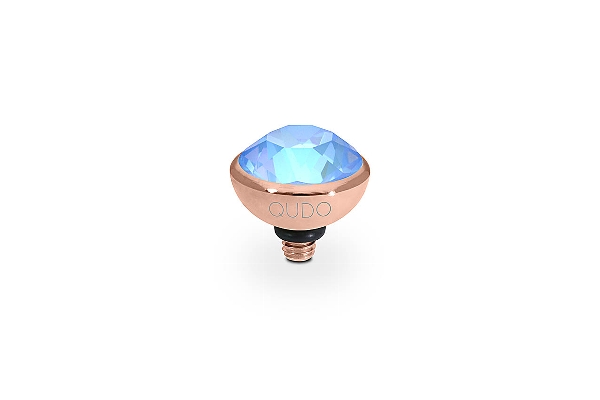 Qudo Rose Gold Topper Bottone 10mm - Ocean Delite