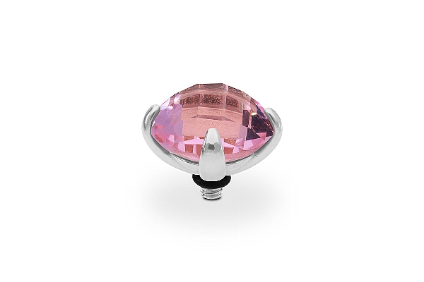 Qudo Silver Topper Seano 13mm - Light Rose