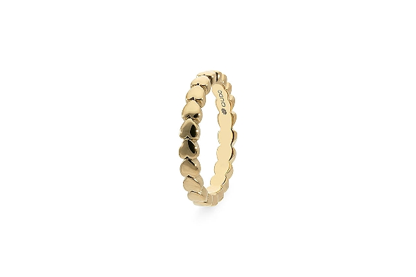 Qudo Gold Ring Calvisi - Size 52