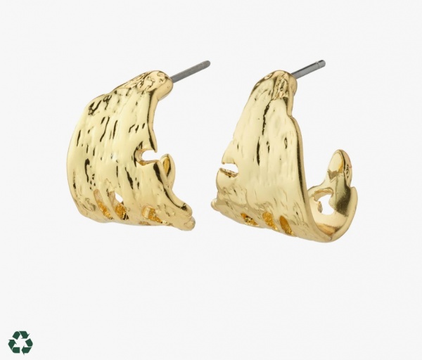 Pilgrim Earrings Brenda Gold Hoop