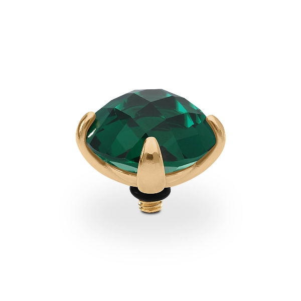 Qudo Gold Topper Seano 13mm - Emerald