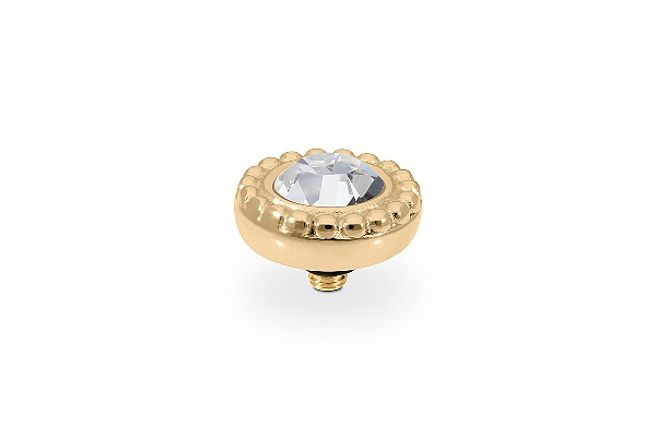 Qudo Gold Topper Ghiare 11mm - Crystal