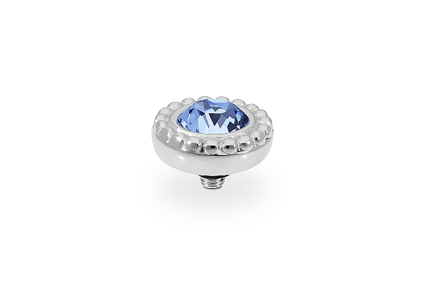 Qudo Silver Topper Ghiare 11mm - Light Sapphire