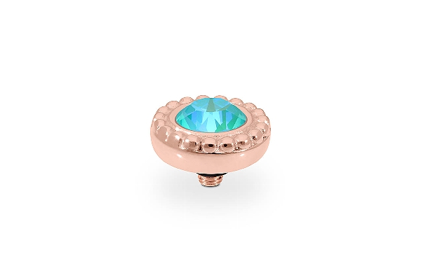 Qudo Rose Gold Topper Ghiare 11mm - Laguna Delite