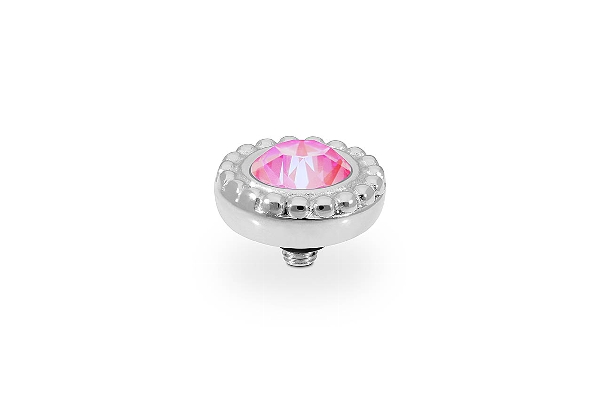 Qudo Silver Topper Ghiare 11mm - Lotus Pink Delite