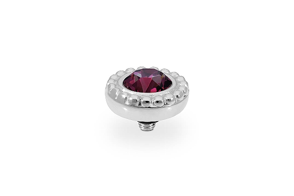 Qudo Silver Topper Ghiare 11mm - Amethyst