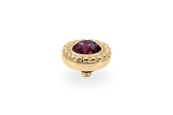 Qudo Gold Topper Ghiare 11mm - Amethyst