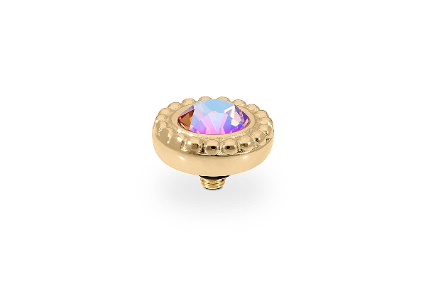 Qudo Gold Topper Ghiare 11mm - Light Rose Shimmer