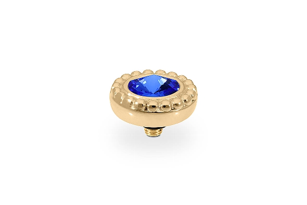 Qudo Gold Topper Ghiare 11mm - Sapphire