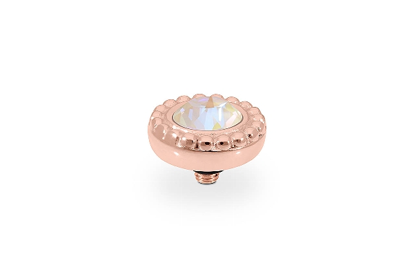 Qudo Rose Gold Topper Ghiare 11mm - Ivory Cream Delite