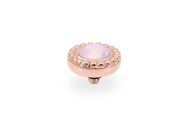 Qudo Rose Gold Topper Ghiare 11mm - Rose Opal
