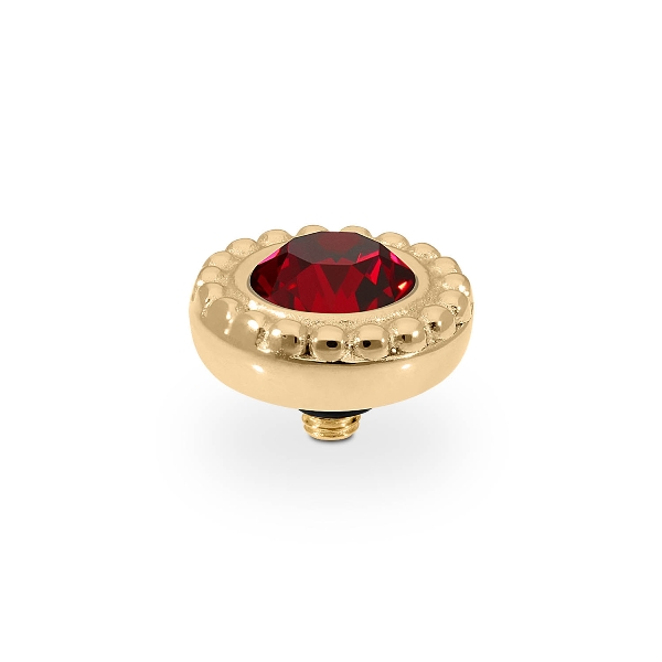 Qudo Gold Topper Ghiare 11mm - Ruby