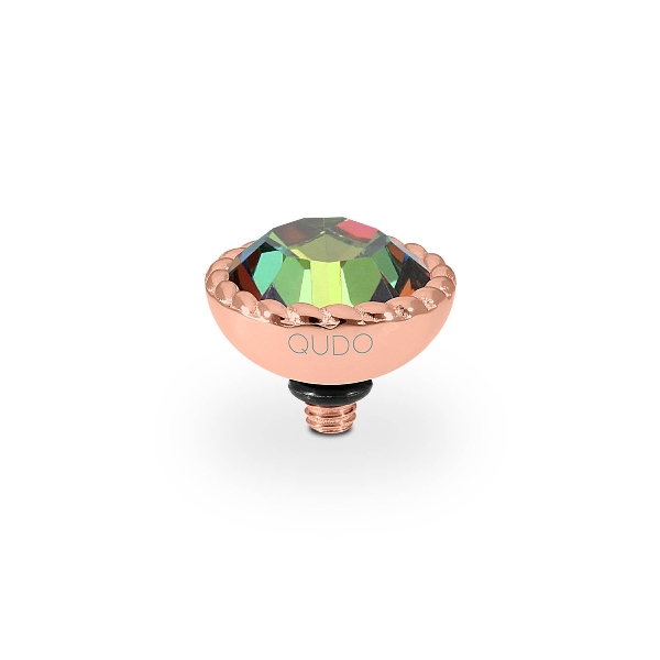 Qudo Rose Gold Topper Bocconi 11mm - Vitrail Medium