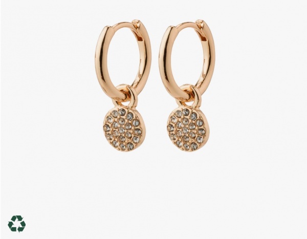 Pilgrim Earrings Chayenne Rose Gold