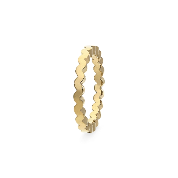 Qudo Gold Ring Marene - Size 52