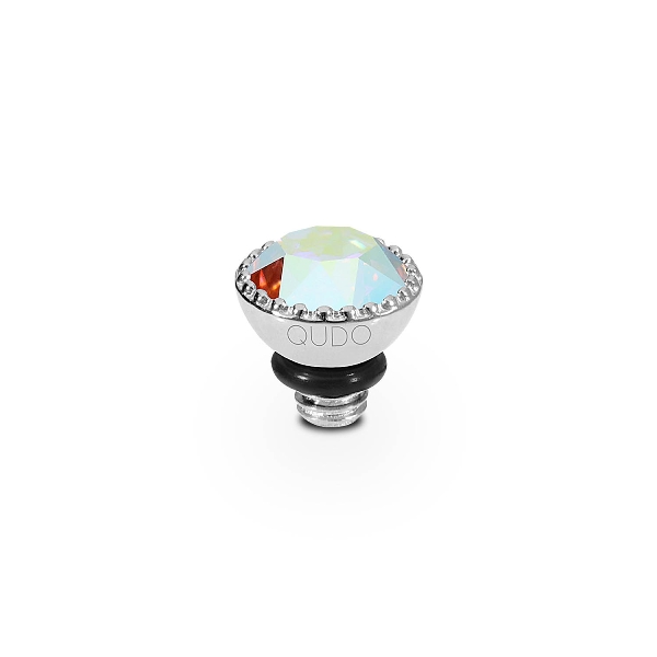 Qudo Silver Topper Ghiare 5mm - Crystal Aurora Boreale
