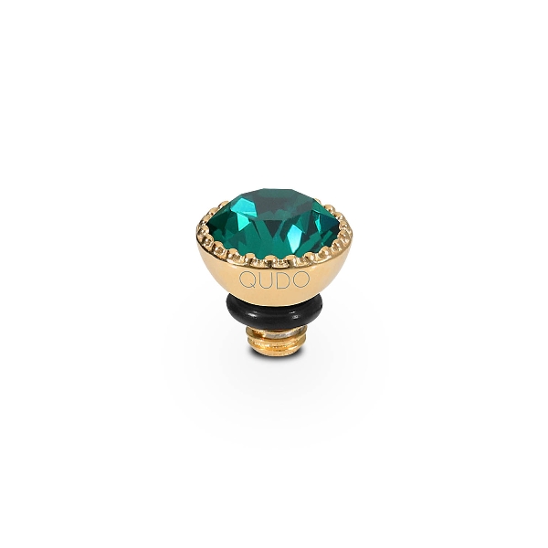 Qudo Gold Topper Ghiare 5mm - Emerald