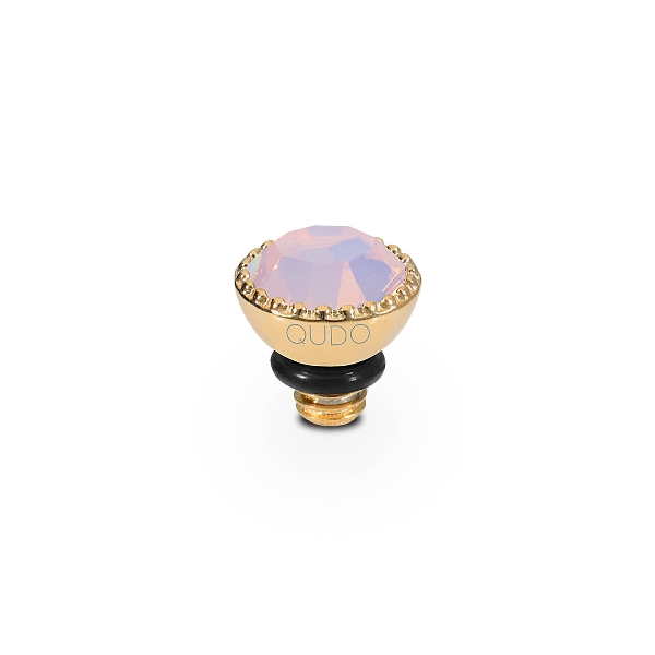 Qudo Gold Topper Ghiare 5mm - Rose Opal