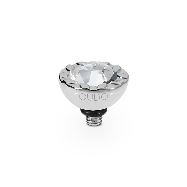Qudo Silver Topper Melara 10mm - Crystal