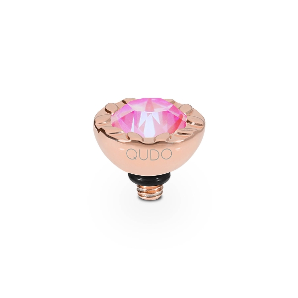 Qudo Rose Gold Topper Melara 10mm - Lotus Pink Delite