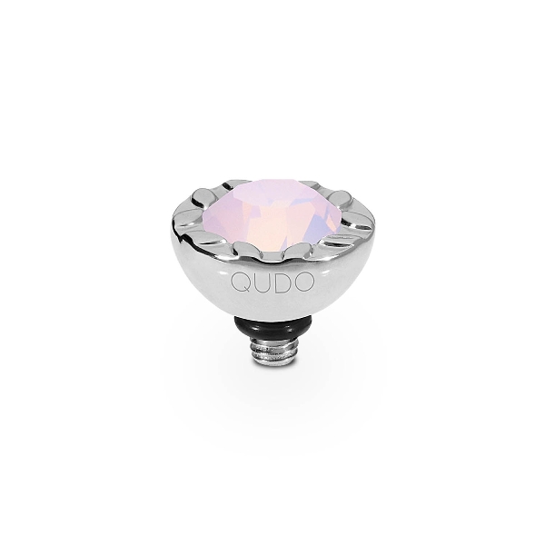 Qudo Silver Topper Melara 10mm - Rose Opal