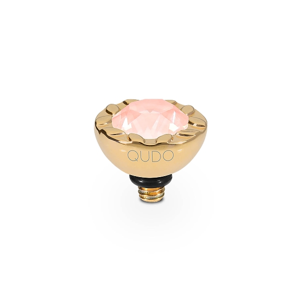 Qudo Gold Topper Melara 10mm - Crystal Flamingo Ignite