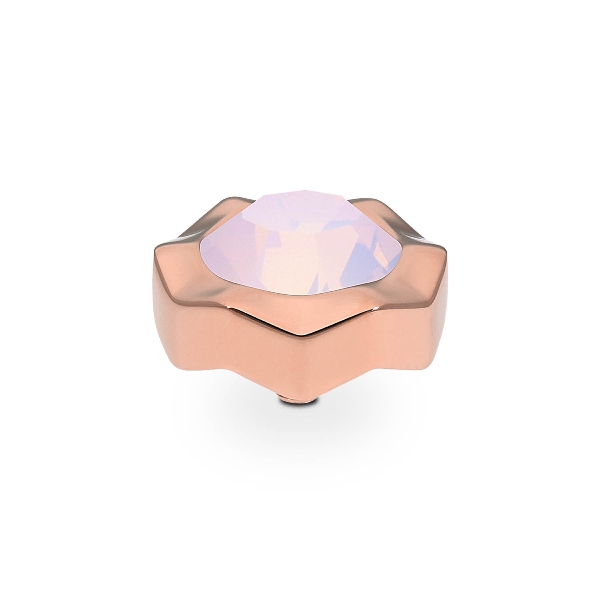 Qudo Rose Gold Topper Nemoli 13mm - Rose Opal