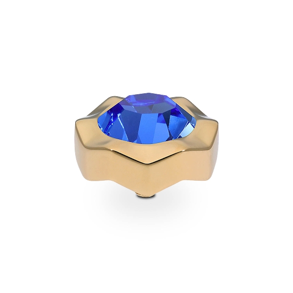 Qudo Gold Topper Nemoli 13mm - Sapphire