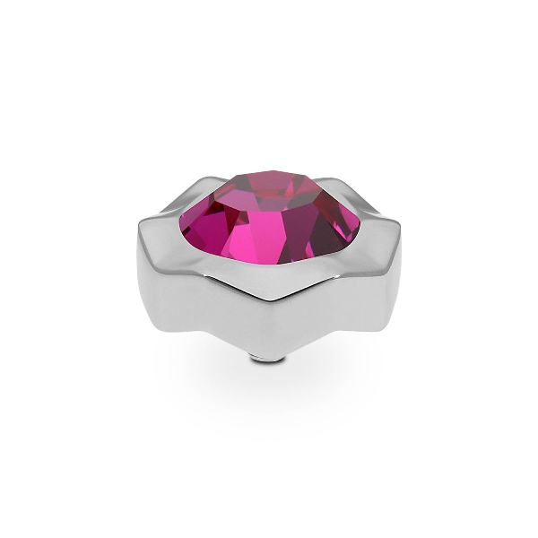 Qudo Silver Topper Nemoli 13mm - Fuchsia