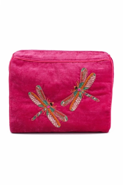 My Doris Pink Dragonfly Wash Bag