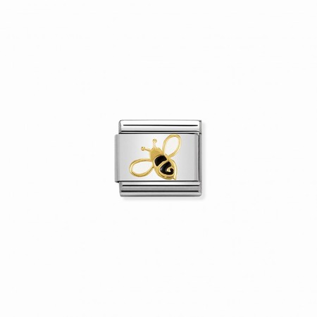 Nomination Gold Bee Enamel Composable Charm