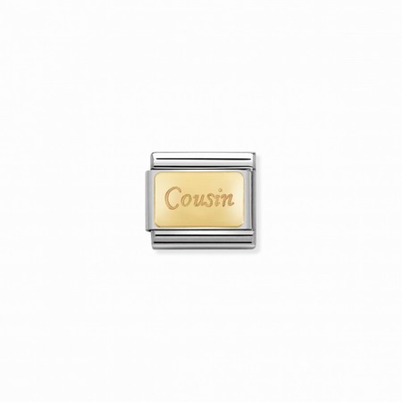 Nomination Gold Cousin Composable Charm