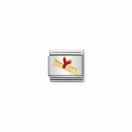 Nomination Gold Diploma Enamel Composable Charm