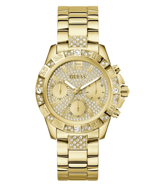 Guess Ladies Majesty Gold Watch - GW0771L2