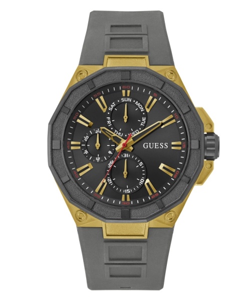 Guess Gents R2 Grey & Gold Watch - GW0803G1