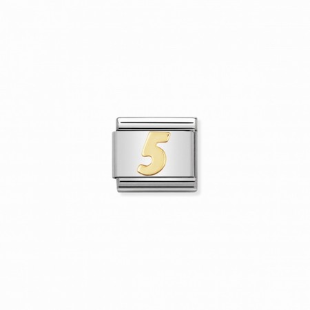 Nomination Number Gold 5 Composable Charm