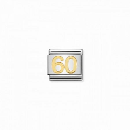 Nomination Number Gold 60 Composable Charm