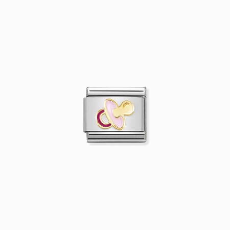 Nomination Gold Pink Dummy Composable Charm