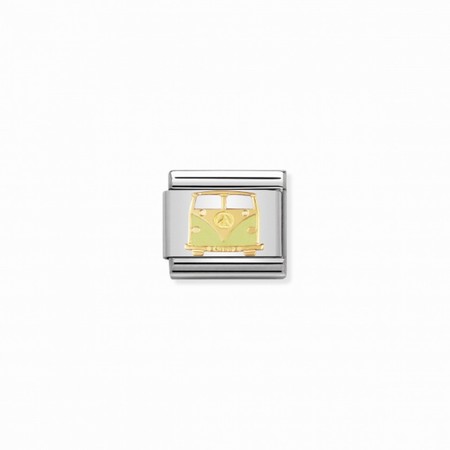 Nomination Gold Van Enamel Composable Charm